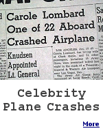 Some of these plane crashes were unremarkable and would have soon been forgotten if not for the people who died onboard the plane. 